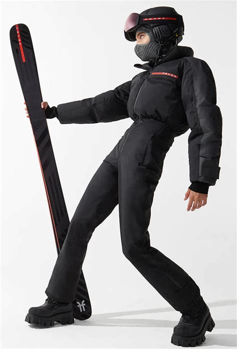 prada abbigliamento sci|prada ski gear for women.